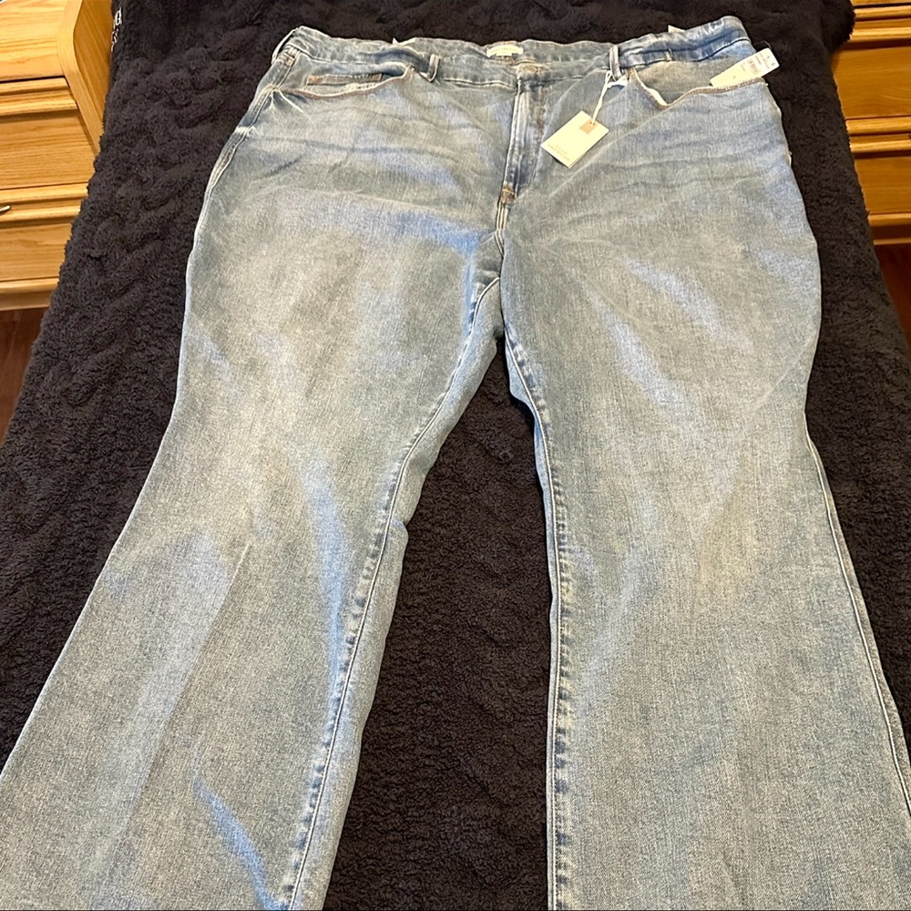 Sexy! Good American good curve Boot Cut Jeans plus size 32